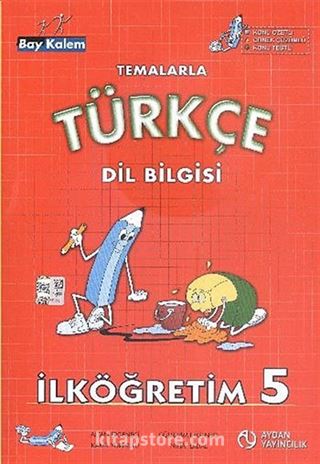 İlköğretim 5 Bay Kalem Temalarla Türkçe Dil Bilgisi