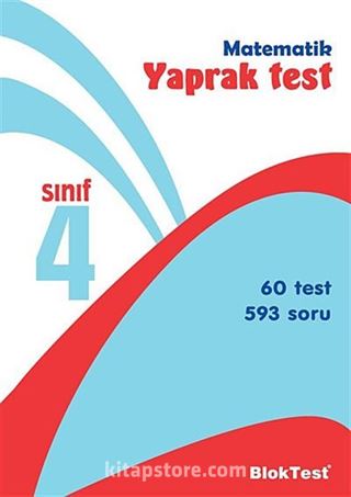 4. Sınıf Matematik Yaprak Test