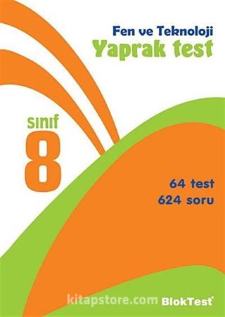 8. Sınıf Fen ve Teknoloji Yaprak Test