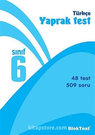 6. Sınıf Türkçe Yaprak Test