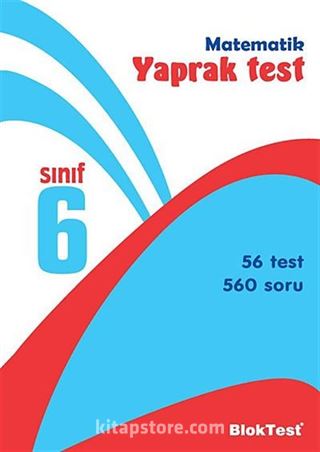 6. Sınıf Matematik Yaprak Test