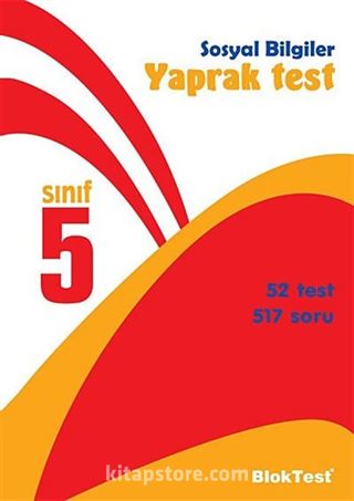 5. Sınıf Sosyal Bilgiler Yaprak Test