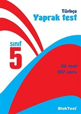 5. Sınıf Türkçe Yaprak Test