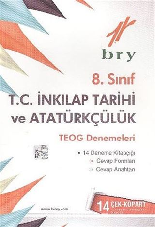 8. Sınıf T.C. İnkılap Tarihi ve Atatürkçülük TEOG Denemeleri