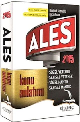 2015 ALES Konu Anlatımı