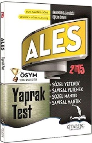 2015 ALES Yaprak Test