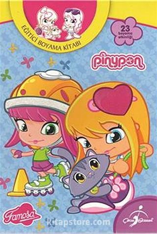 Pinypon Eğlenceli Boyama Kitabı Mavi