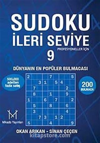 Sudoku İleri Seviye 9