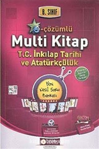 8. Sınıf e-Çözümlü Multi Kitap İnkılap Tarihi ve Atatürkçülük Yeni Nesil Soru Bankası