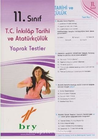 11. Sınıf T.C. İnkılap Tarihi ve Atatürkçülük Yaprak Testler