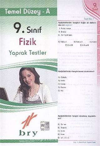 9. Sınıf Fizik Yaprak Testler Temel Düzey A