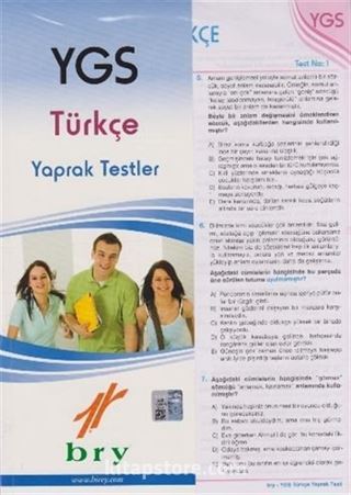 YGS Türkçe Yaprak Testler