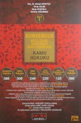 Konsensus Adli-İdari Hakimlk Soru Bankası Kamu Hukuku/Özel Hukuk (2 Cilt)