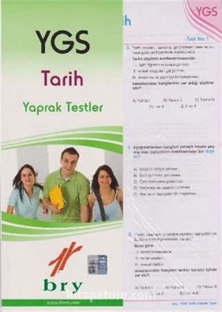 YGS Tarih Yaprak Testler