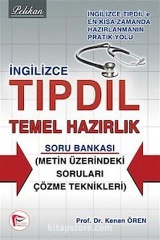 İngilizce Tıpdil Temel Hazırlık Soru Bankası