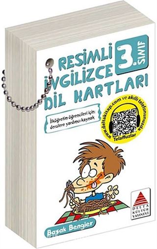 3. Sınıf Resimli İngilizce Dil Kartları