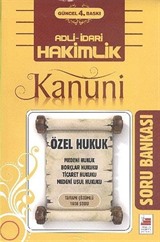 Adli İdari Hakimlik Özel Hukuk Soru Bankası Kanuni