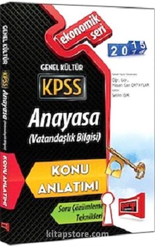 2015 KPSS Genel Kültür Anayasa (Vatandaşlık Bilgisi) Konu Anlatımı Ekonomik Seri