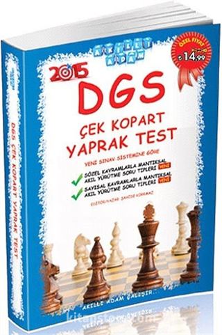 2015 DGS Çek Kopart Yaprak Test