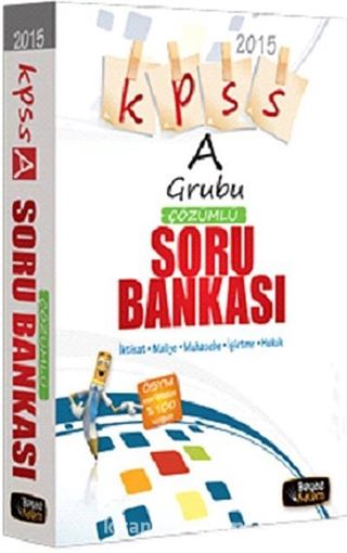 2015 KPSS A Grubu Çözümlü Soru Bankası