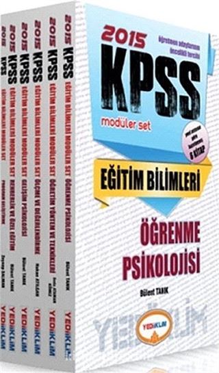 2015 KPSS Eğitim Bilimleri Konu Anlatımlı Modüler Set (6 Kitap)