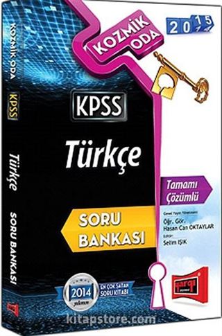 2015 KPSS Kozmik Oda Türkçe Tamamı Çözümlü Soru Bankası