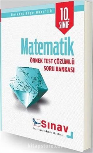 10. Sınıf Matematik Örnek Test Çözümlü Soru Bankası