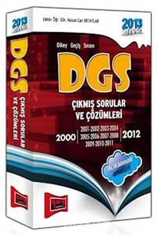 2013 DGS Çıkmış Sorular ve Çözümleri 2000-2012 (Küçük Boy)