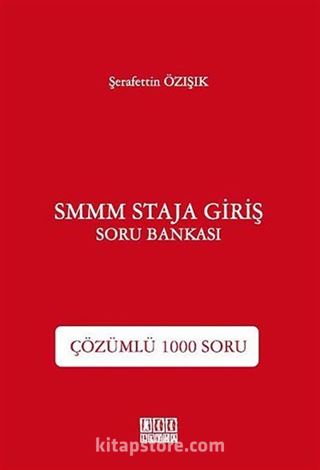 SMMM Staja Giriş Soru Bankası