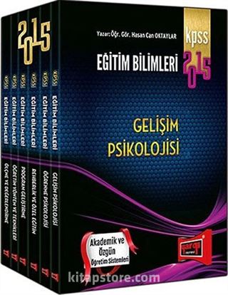 2015 KPSS Eğitim Bilimleri Konu Anlatımlı Modüler Set (6 Kitap)