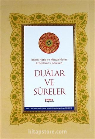 İmam-Hatip ve Müezzinlerin Ezberlemesi Gereken Dualar ve Sureler (Cd Ekli)