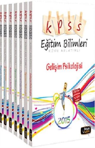 2015 KPSS Eğitim Bilimleri Konu Anlatımlı Modüler Set (7 Kitap)