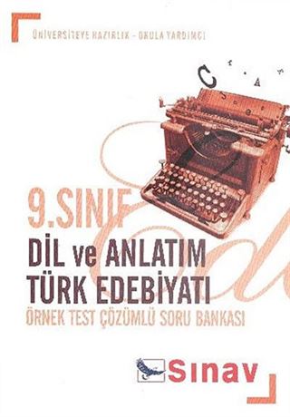 9. Sınıf Dil ve Anlatım Türk Edebiyatı Örnek Test Çözümlü Soru Bankası