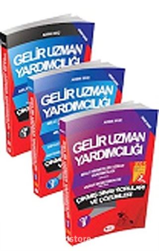 2015 Gelir Uzman Yardımcılığı Seti (3 Cilt)