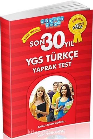 2015 Son 30 Yıl YGS Türkçe Yaprak Test