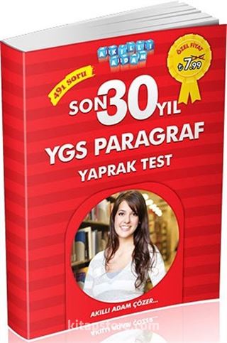 2015 Son 30 Yıl YGS Paragraf Yaprak Test