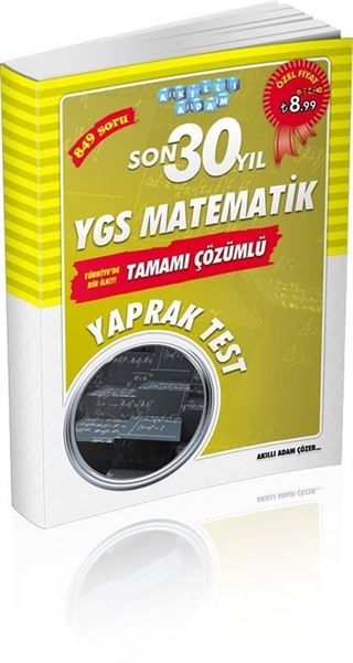 Son 30 Yıl YGS Matematik Yaprak Test