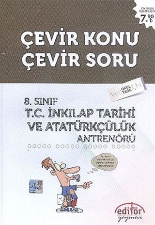 8. Sınıf T.C. İnkılap Tarihi ve Atatürkçülük Antrenörü Çevir Konu Çevir Soru