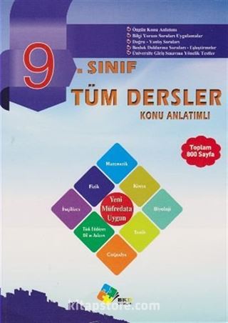 9. Sınıf Tüm Dersler Konu Anlatımlı