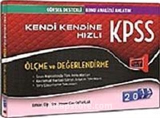 2015 KPSS Kendi Kendine Hızlı Ölçme ve Değerlendirme Görsel Destekli Konu Analizli Anlatım