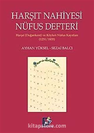 Harşıt Nahiyesi Nüfus Defteri