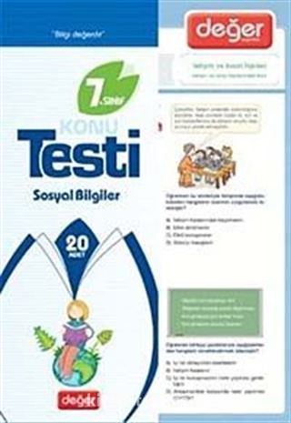 7. Sınıf Konu Testi Sosyal Bilgiler (20 Adet)