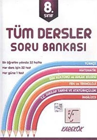 8. Sınıf Tüm Dersler Soru Bankası