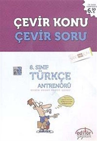 8.Sınıf Türkçe Antrenörü Çevir Konu Çevir Soru