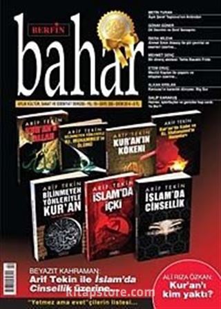 Berfin Bahar Aylık Kültür Sanat ve Edebiyat Dergisi Ekim 2014 Sayı:200