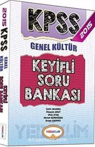 2015 KPSS Genel Kültür Keyifli Soru Bankası