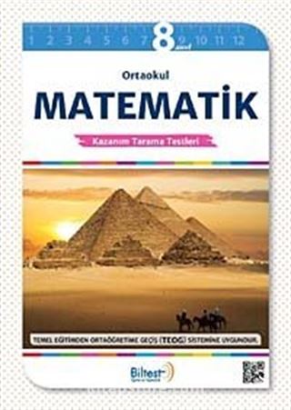 8. Sınıf Ortaokul Matematik Kazanım Tarama Testleri