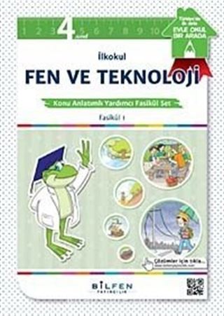 4. Sınıf İlkokul Fen ve Teknoloji Konu Anlatımlı Yardımcı Fasikül Set (8 Fasikül)