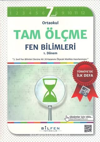 7. Sınıf Ortaokul Tam Ölçme Fen ve Teknoloji