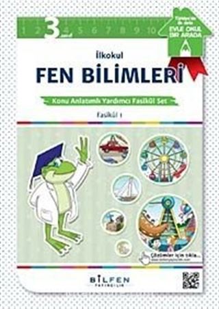 3. Sınıf İlkokul Fen Bilimleri Konu Anlatımlı Yardımcı Fasikül Set (8 Fasikül)